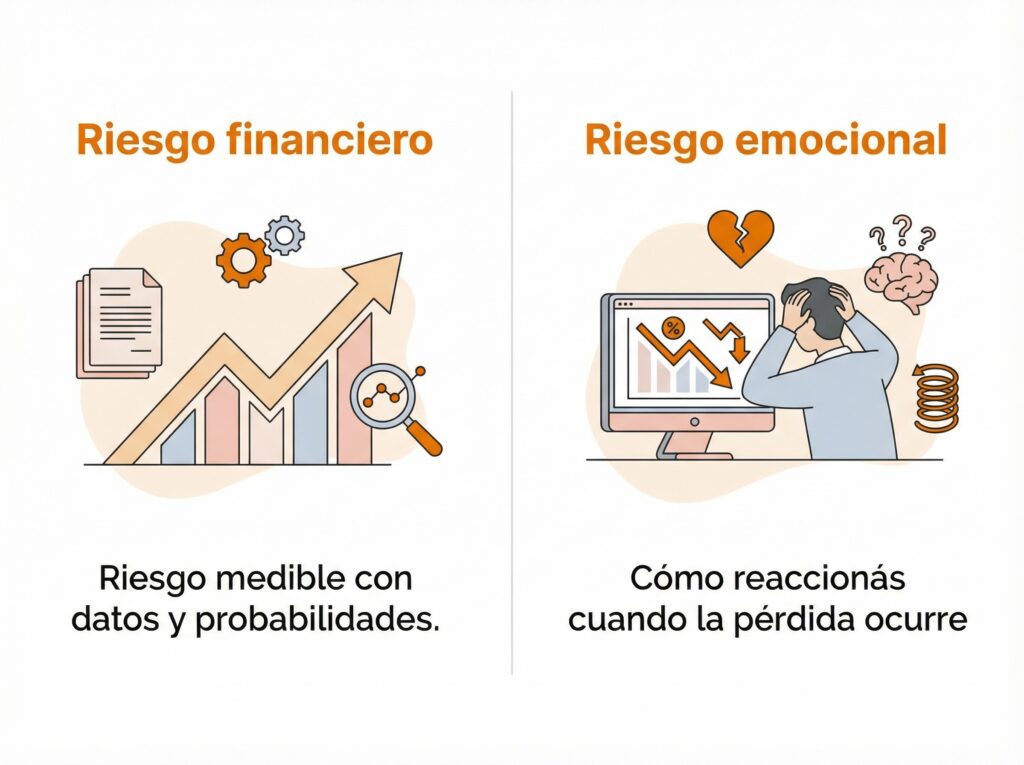 riesgo financiero vs riesgo emocional