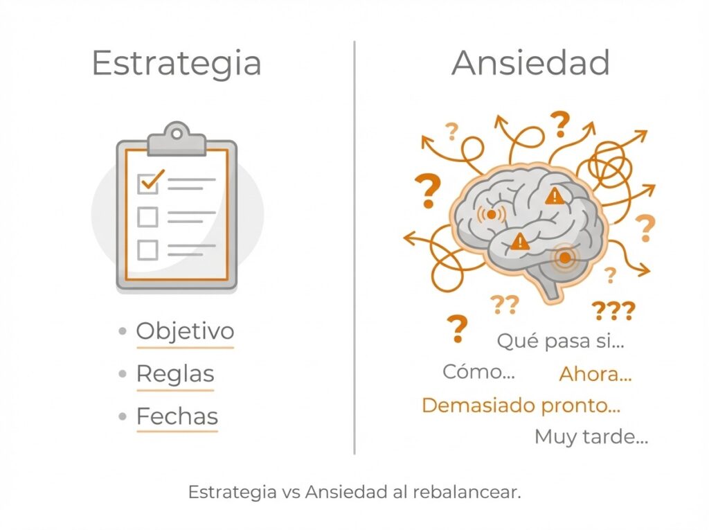 diferencia entre rebalanceo estratégico y rebalanceo por ansiedad