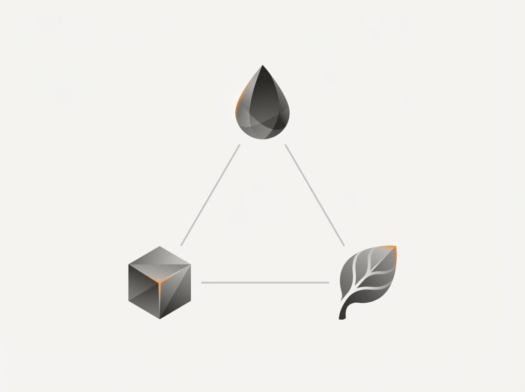 Clasificación de materias primas en energía, metales y productos agrícolas